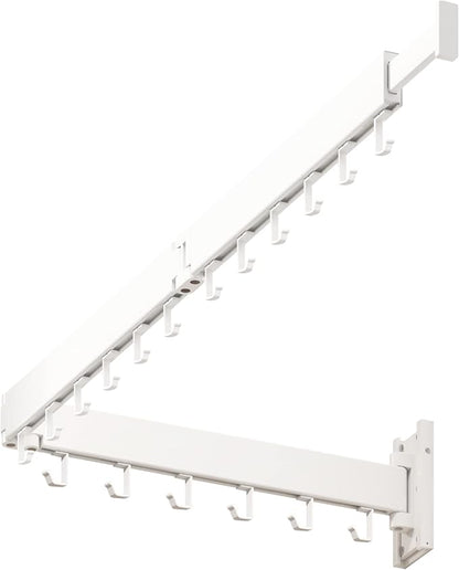 Clothes Drying Rack, Laundry Drying rack, Wall Mounted Clothes Rack, Clothes - Image 9