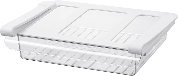 Pull-Out Fridge Drawer Organizer by Bronkeeper