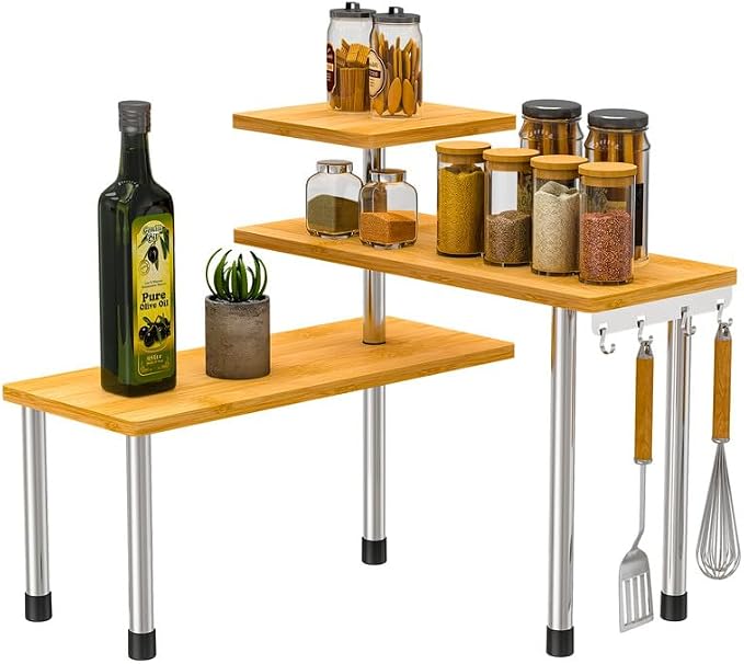 ZHWS Kitchen Countertop Organizer Spice Rack - Image 9