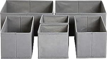 Amazon Basics Cloth Drawer Storage Organizer Boxes by AmazonBasics