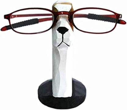 Red Dollar Handmade Wood Carved Animal Eyeglass Holder, Cute Sunglasses Display - Image 6