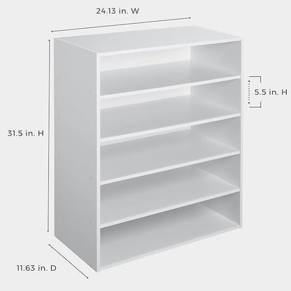 ClosetMaid 1565 Stackable 5-Shelf Organizer - Image 3