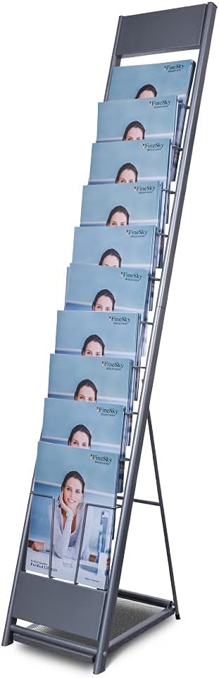 10-Layer Magazine Rack by Kroey