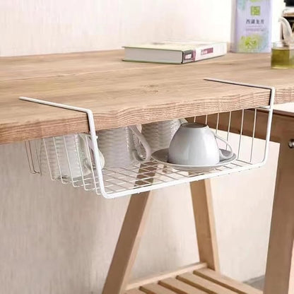 Under Shelf Storage Basket, Pantry Organizers and Laundry Room Organization - Image 5
