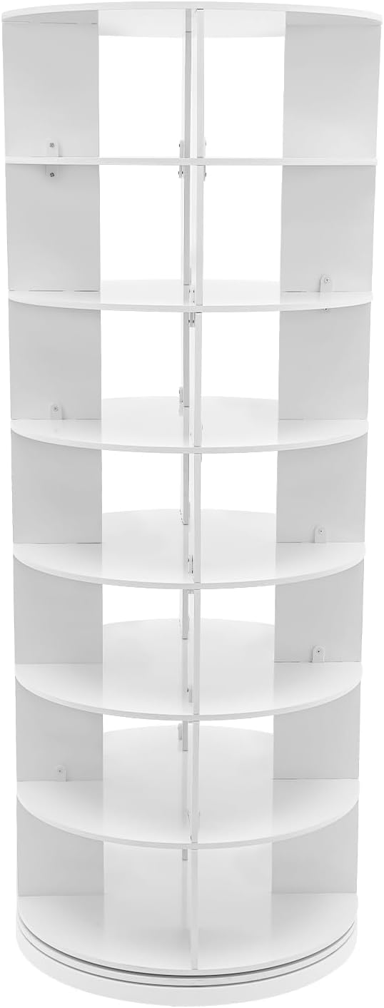 Rotating Shoe Rack Tower, 7-Tier Free Standing Spinning Shoe Organizer 360° - Image 6