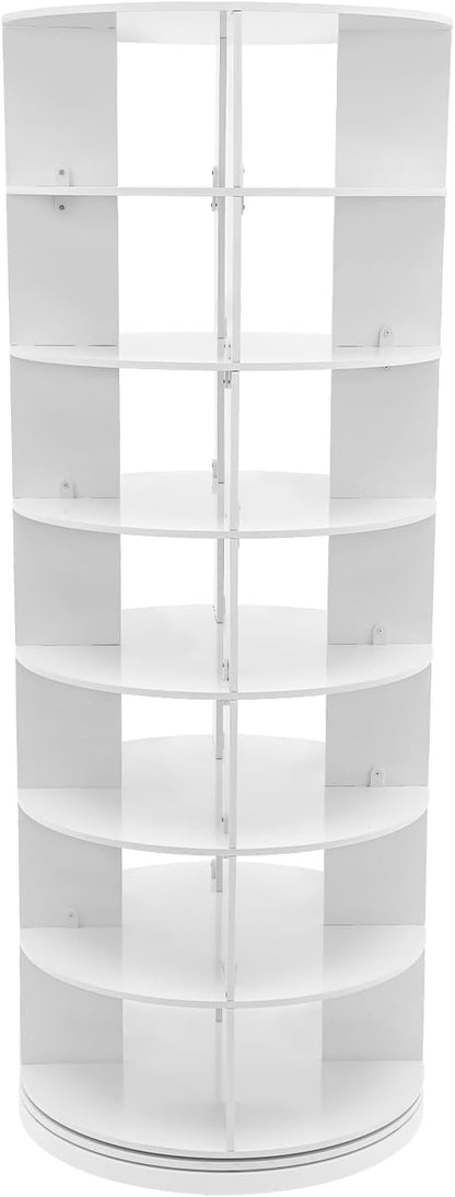 Rotating Shoe Rack Tower, 7-Tier Free Standing Spinning Shoe Organizer 360° - Image 6