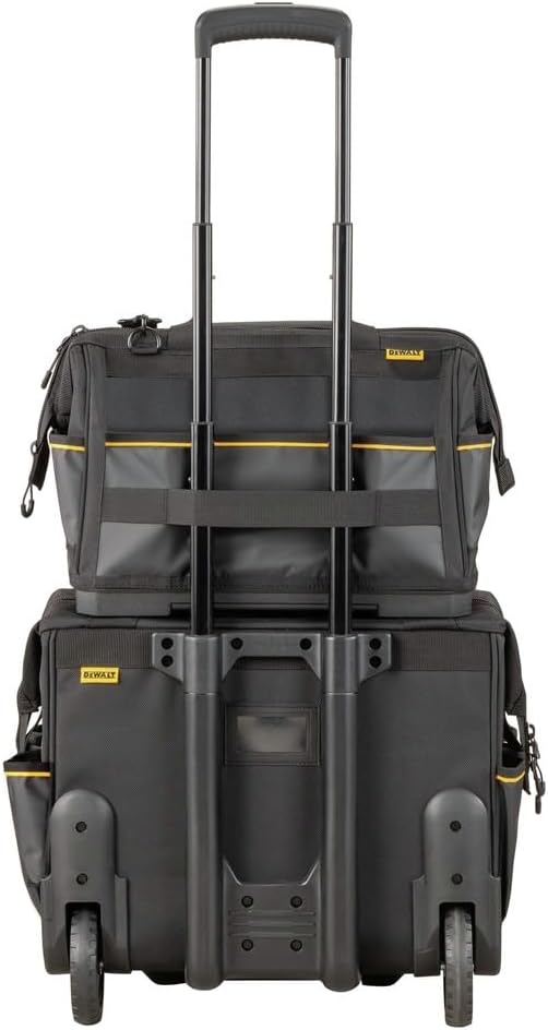 DEWALT Tool Bag, Water Resistant, Hard Bottom, Professional Tool Tote - Image 5
