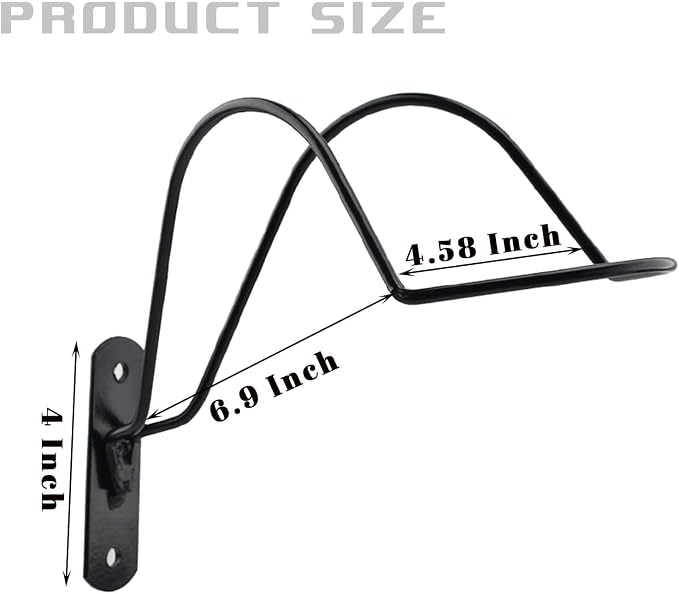 Wall Mounted Equestrian Helmet Rack, Metal Helmet Holder - Image 4