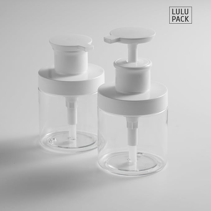 Lulupack Pump Bottle Dispenser for Soap - 8 oz Plastic Empty Container for - Image 8