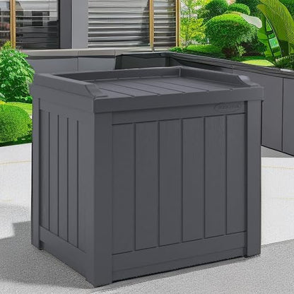 Suncast Small Deck Box Storage w/ Bench Seat - Image 5