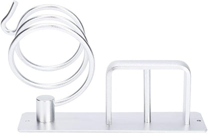 Aluminum Wall Mount Hair Care Hot Styling Tool Storage Organizer Shower Caddy - Image 9