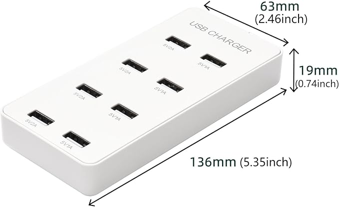 USB Wall Charger USB Charging Station - Image 9