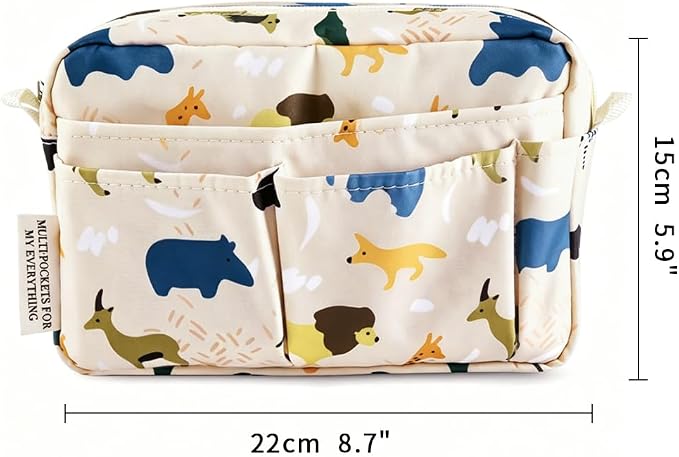 E-WEICHEN Multiple Pockets Portfolio Organizer - Image 2