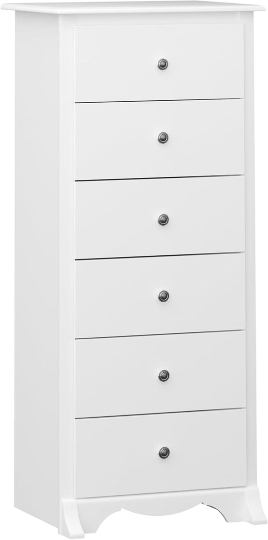 Prepac Sonoma 6 Drawer Dresser for Bedroom, Tall Chest of Drawers, Bedroom by PREPACRTASTORAGEFURNITURE