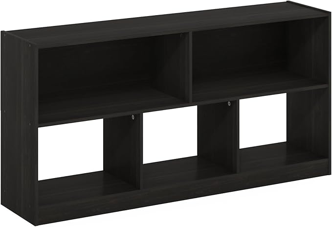 Furinno DALY Book Shelf, 5-Cube Bookshelf, Horizontal Cube Storage Organizer - Image 5