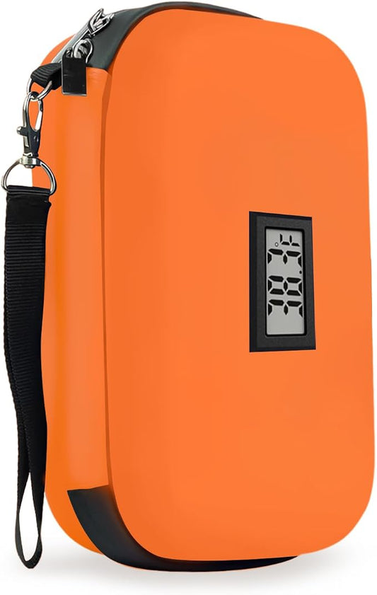 Insulin Cooler Travel Case, 2 × 180g TSA Approved Ice Packs, Refrigerated by WelcomeToTheVerifine