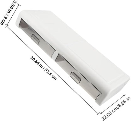 Monitor Riser Stand with Transparent Black Drawer Sturdy Computer Holder Desk - Image 2