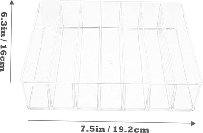 Acrylic Makeup Stand Eyeshadow Palette Holder Countertop Organizer Vertical - Image 2