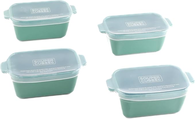 Souper Cubes Ceramic Baking Dishes 2.0-5" x 3" Small Casserole Dishes by SouperCubes%C2%AE