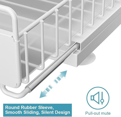 Under Sink Organizer Kitchen, Pull Out Cabinet Organizer 2 Tier Slide Out Sink - Image 3