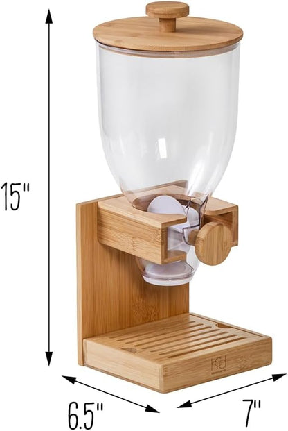 ZevrO Honey-Can-Do Bamboo Cereal Dispenser - Image 5