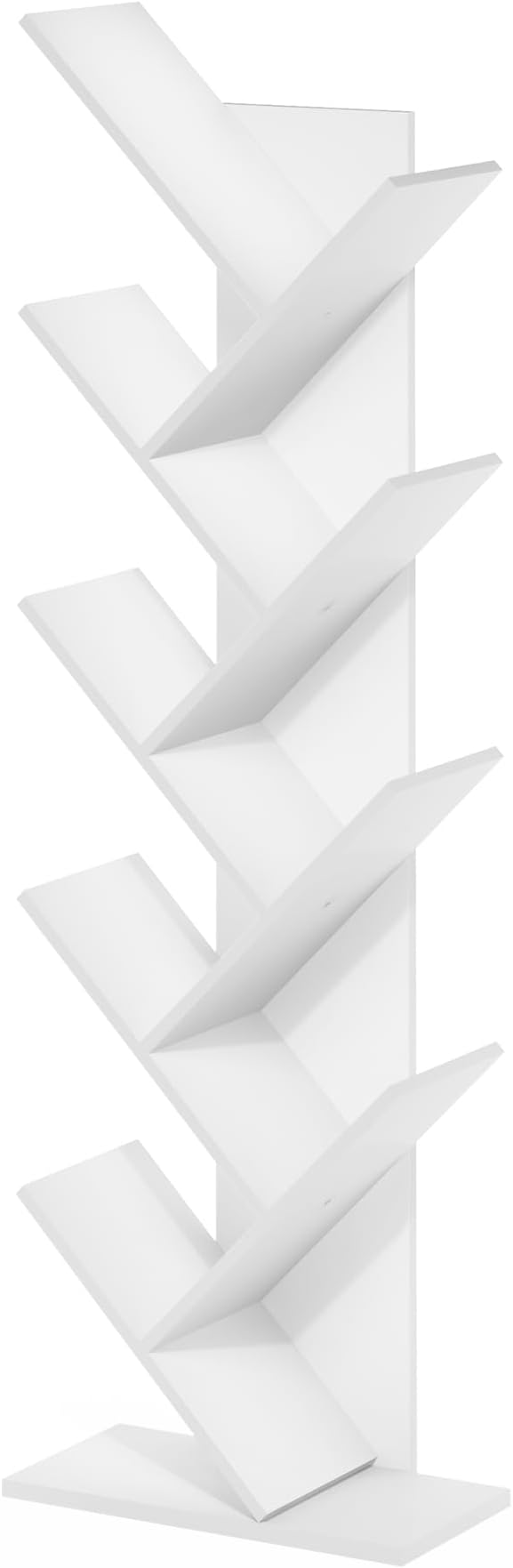 Furinno Tree Bookshelf 9-Tier Floor Standing Tree Bookcase - Image 4
