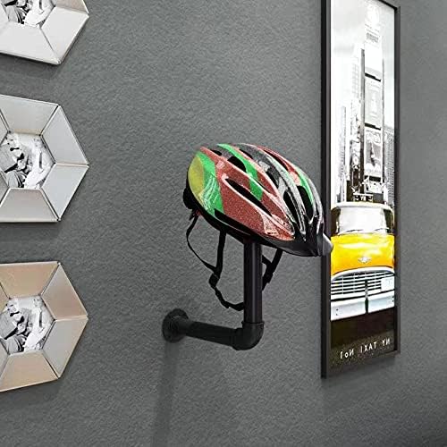 PEI Motorcycle Accessories Helmet Holder, Metal Hat Rack, Wig Storage Holder - Image 3