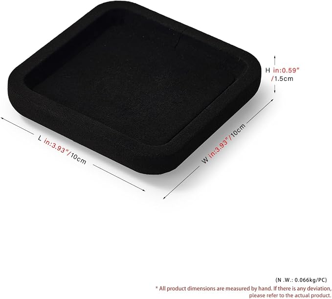 Microfiber Jewelry Display Flat Tray - Image 6