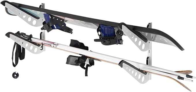 Snowboard Wall Racks, Adjustable Storage Rack by JUSTOOP
