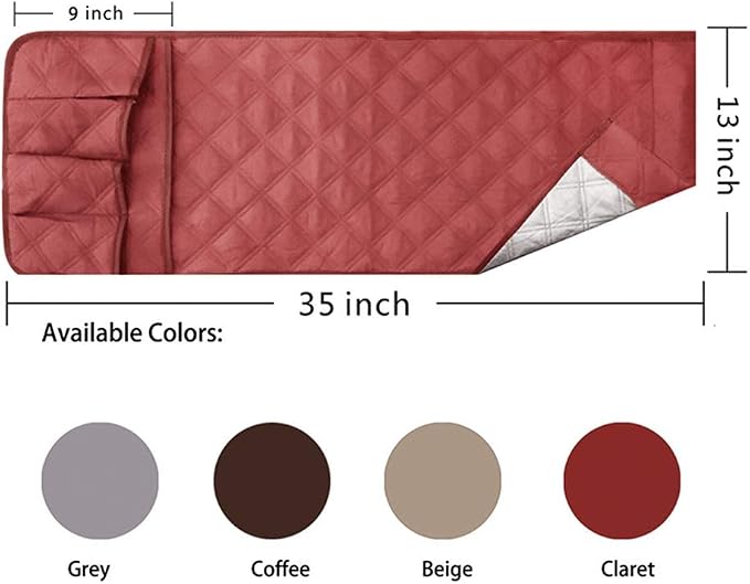 IPENNY Couch Sofa Armrest Organiser Chair TV Remote Holder Bed Storage Pocket - Image 5
