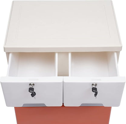 5 Tier Storage Cabinet Plastic Storage Cabinet - Image 5