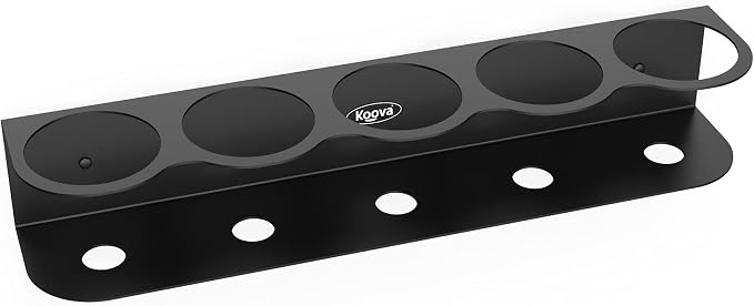 Koova 5 All-Purpose Spray Bottle Holder | Easy Install Wall Mount Hardware - Image 7