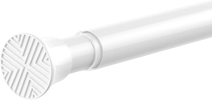 1PCS White Shower Curtain Rod 30-76 Inch, Tension Curtain Rods No Drilling | by SISELBATensionCurtainRod