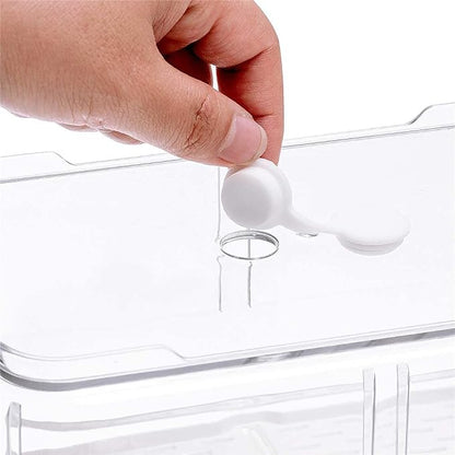 SANNO Vegetable Fruit Containers Fridge Food Storage Produce Saver Container - Image 8