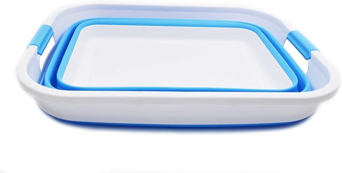 SAMMART 41L Collapsible Plastic Laundry Basket-Foldable Pop Up Storage - Image 2