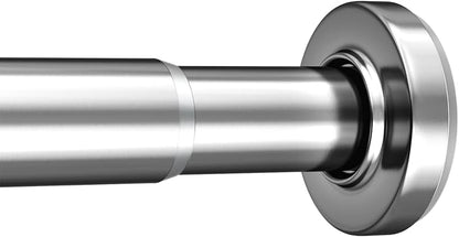 AmazerBath Spring Tension Shower Curtain Rod, 31-46.5 Inches Heavy Duty Tension by AmazerBath