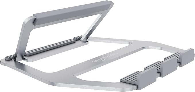 Amazon Basics Aluminum Portable Foldable Height Adjustable Support Stand - Image 2