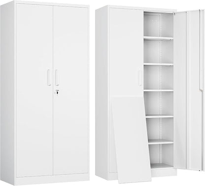 Yizosh Metal Garage Storage Cabinet by Yizosh