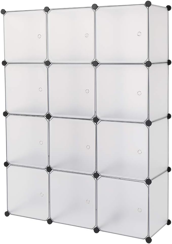 12 Cube Storage Organizer, Closet Storage Shelves - Image 7