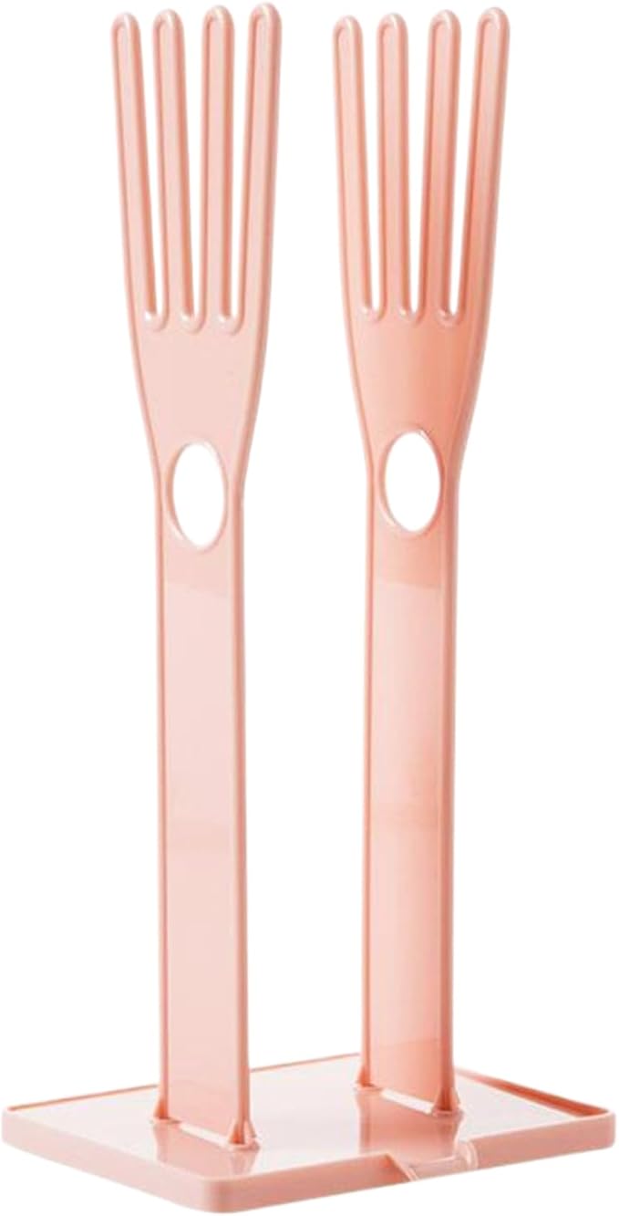 Kitchen Glove Holder, Finger Shape Plastic Dish Glove Dryer Holder - Image 5