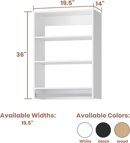 Medium Double Hanging Closet Unit, Walk-in Organizer, Wood System Organizer - Image 2