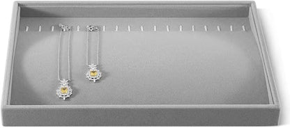 Velvet Jewelry Display Tray For Bracelet Pendant Necklace, Drawer Insert by Dansmiy