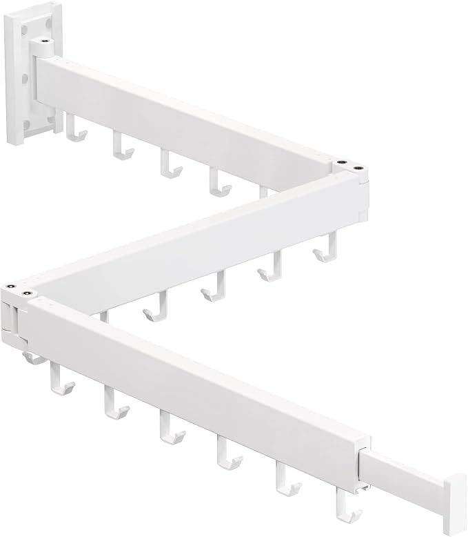 Clothes Drying Rack, Laundry Drying rack, Wall Mounted Clothes Rack, Clothes by HEILAIYI