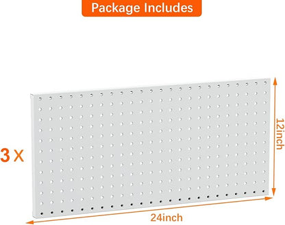 TORACK 3 PCS Metal Pegboard Panels - Image 4