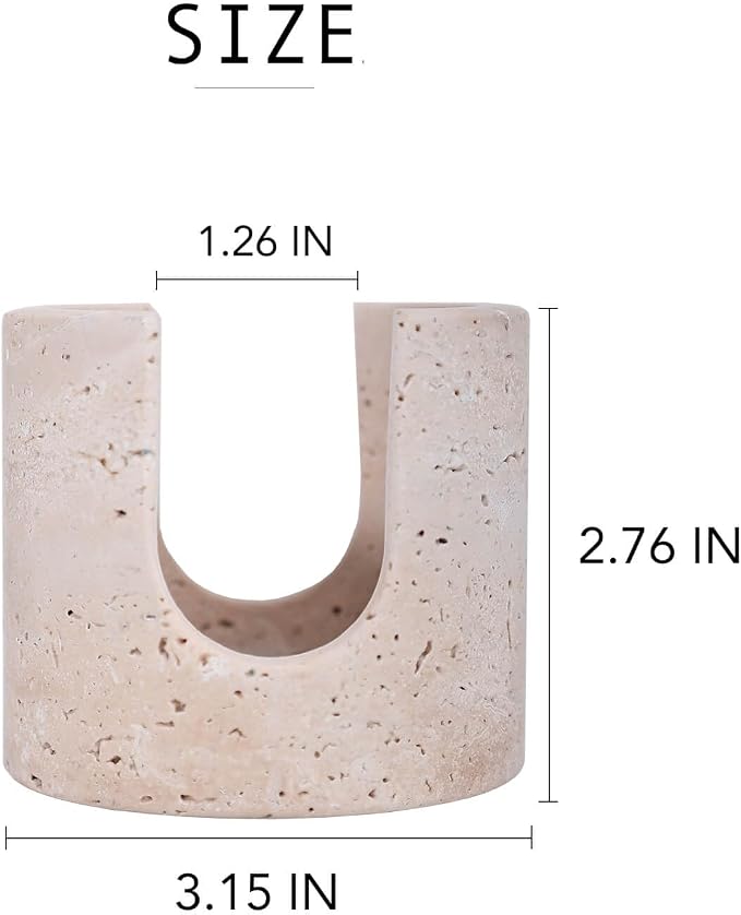 Travertine Marble Sponge Holder - Image 2
