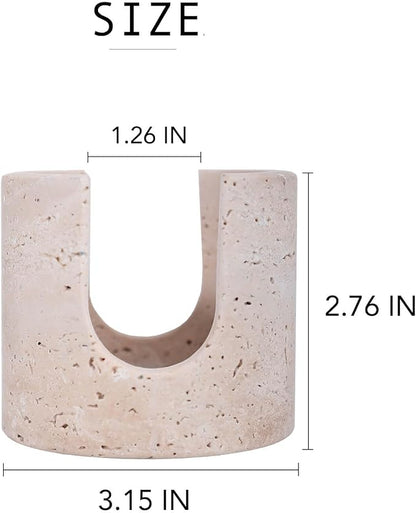 Travertine Marble Sponge Holder - Image 2