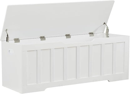 VANKILEY 51.2" Storage Chest Extra Large, Wooden Storage Bench, by Unknown