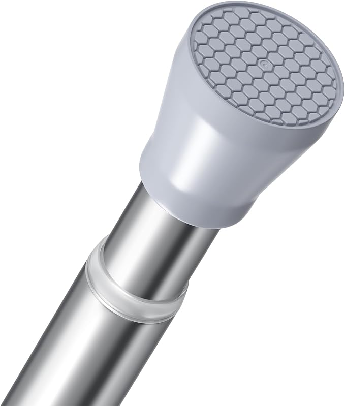 Tension Curtain Rod silver 1PCS Tension Rods by ZipGloTensionRod