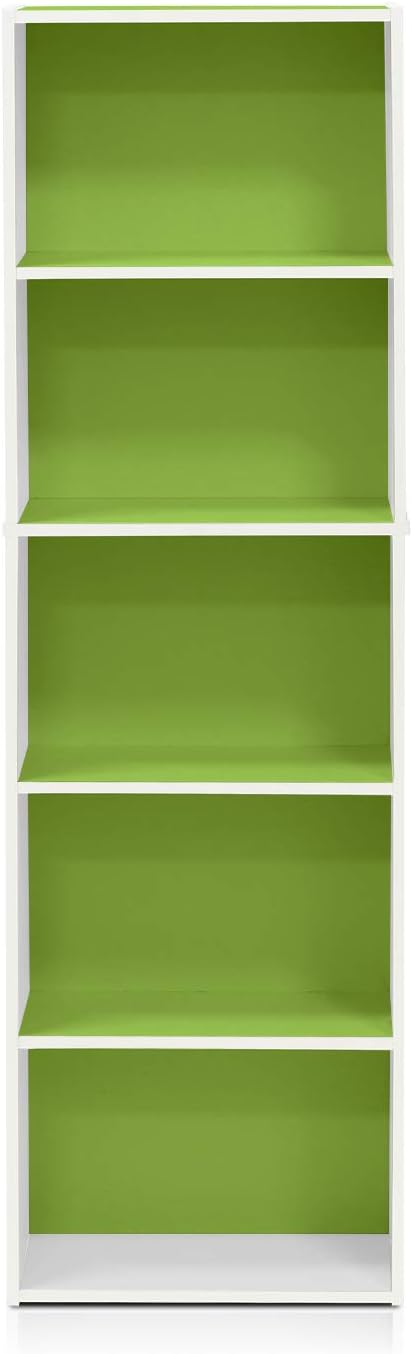 Furinno LUDER Book Shelf, 5-Cube Bookshelf, Bookcase - Image 7
