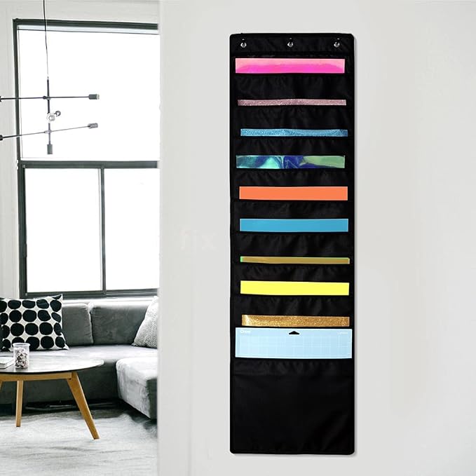 Hanging Organizer, 12x12 Paper Storage, Craft Vinyl Storage - Image 8